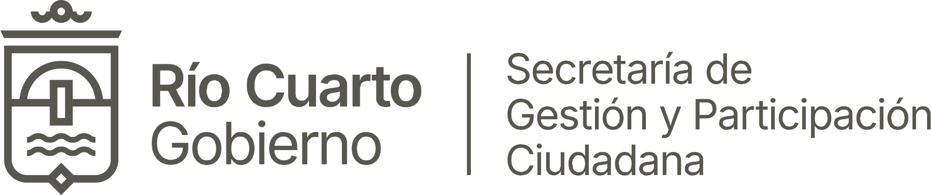 Río Cuarto Gobierno — Secretaría de Gestión y Participación Ciudadana